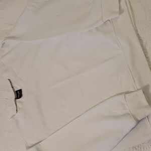 ZELOS Women's pullover lightweight  Sweatshirt white XL